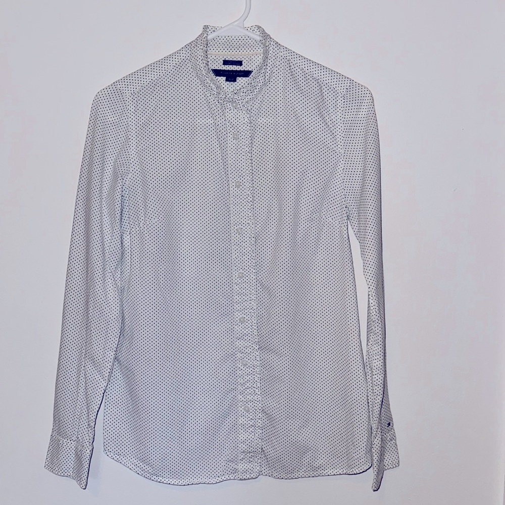 NWOT - Tommy Hilfiger Polka Dot Classic Fit Shirt